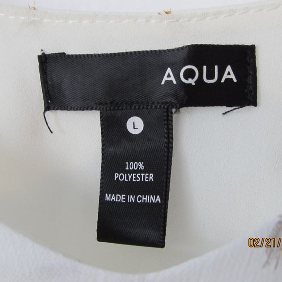 Aqua Camisole Style Cream with Sparkle - Picture 6 of 11